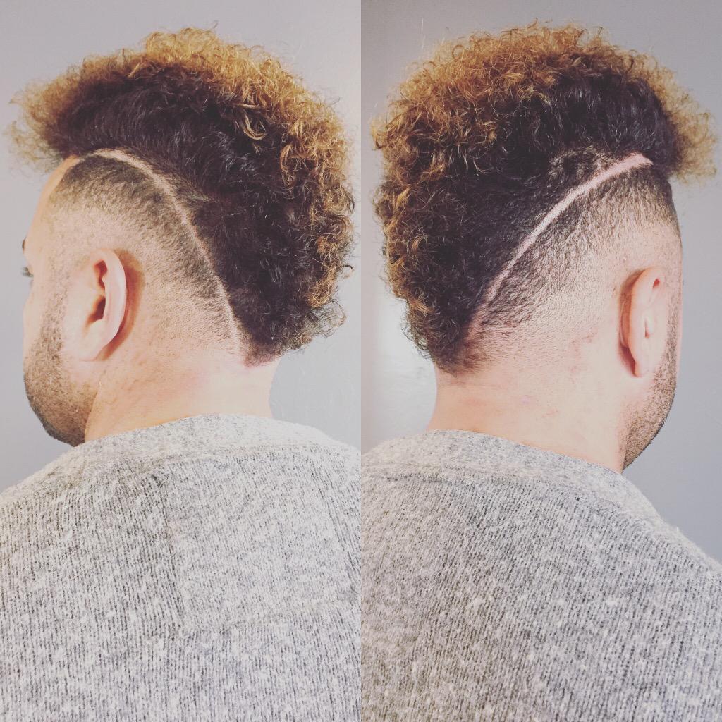 Hair Creations Salon On Twitter Faded Mohawk With