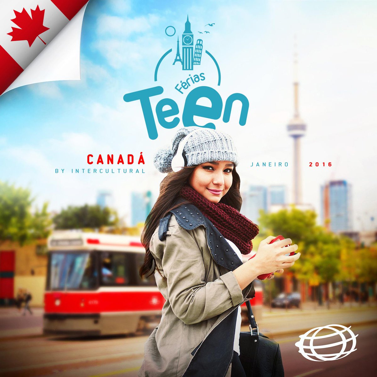 Vem conhecer o Programa Férias Teen Toronto! #FériasTeenToronto #Canadá #EuCurtoIntercultural #PlanetaIntercultural
