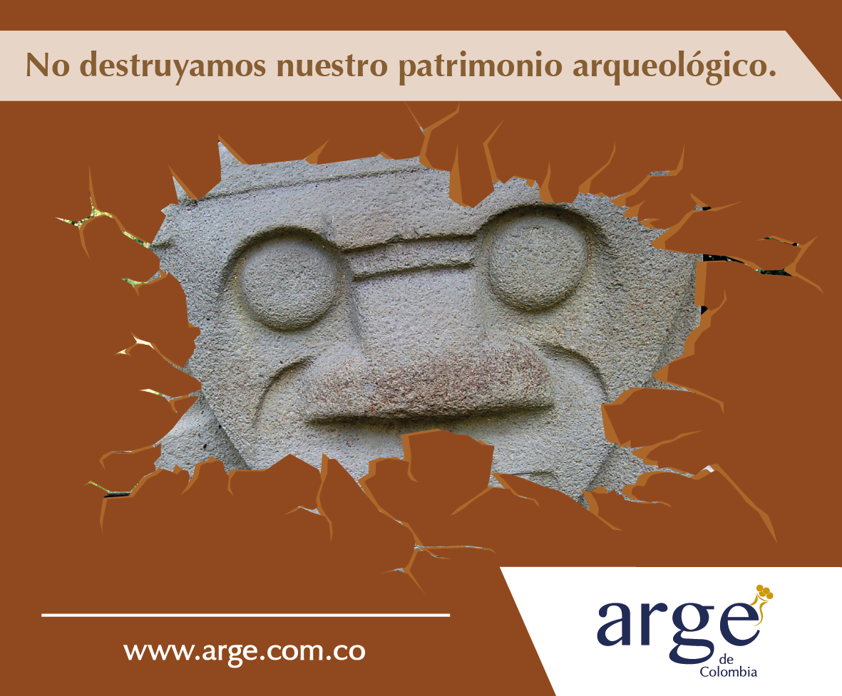 ArgeDeColombia's tweet photo. ¡No destruyamos nuestro patrimonio arqueológico! @El_Icanh @Museo_del_Oro @museonacionalco https://t.co/NUxJMregyH