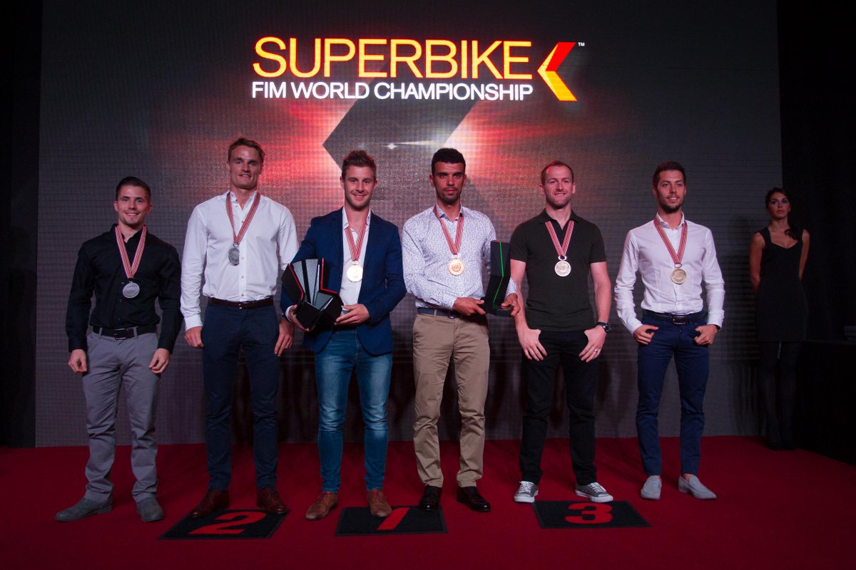 WorldSBK's tweet photo. 2015 eni FIM Superbike World Championship - Prize-Giving Ceremony. Info &amp; photos: https://t.co/Tw2euLjGgR https://t.co/Oe43NiA3j2
