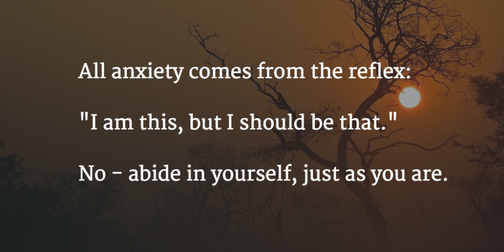 presidelife's tweet image. Where anxiety really comes from: #mindfulness #meditation