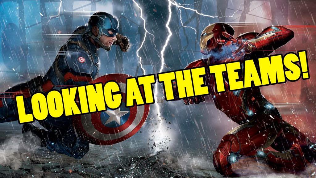 New Video of the Civil War Teams for the up coming Captain America Movie! enjoy! youtu.be/ubF7y31b_p8
