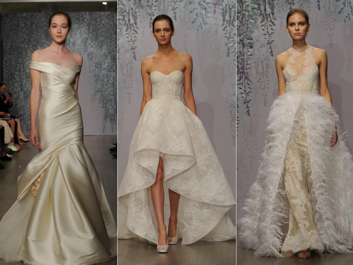 violetwed's tweet photo. So much pretty from @M_Lhuillier in her Fall 2016 #bridal collection: https://t.co/G5RLiJekfp via @HuffPostWedding. https://t.co/wU3Ckxzb2e