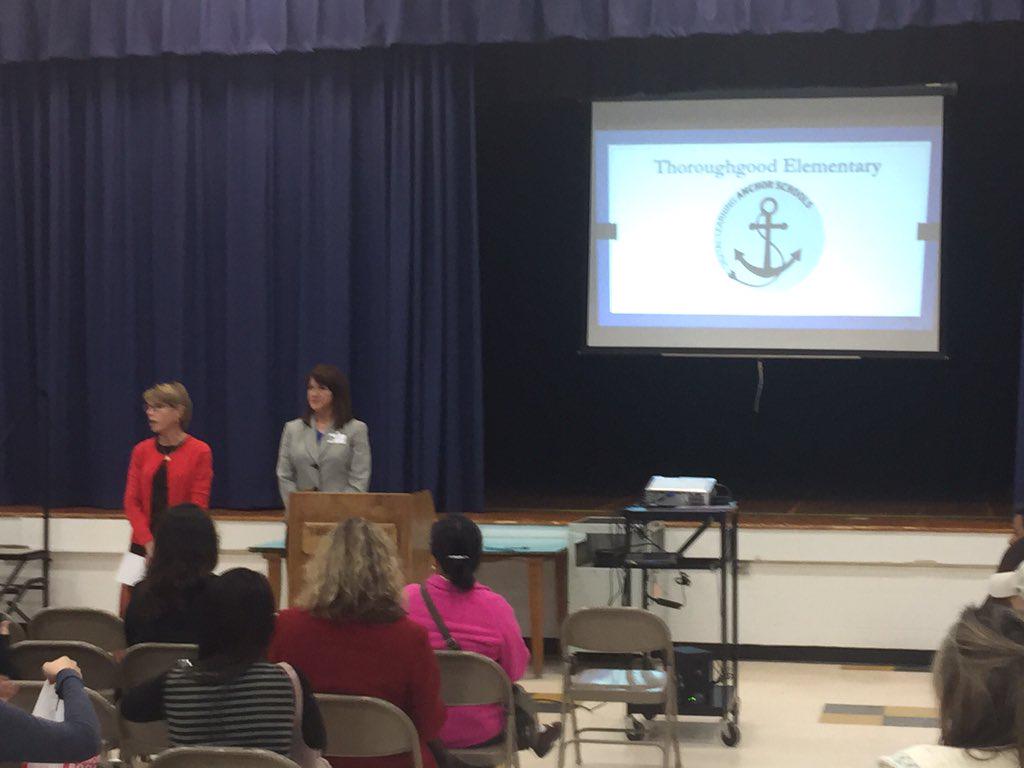 VBAnchor's tweet image. Principal Z kicking off the meeting. #vbanchor #vbschools