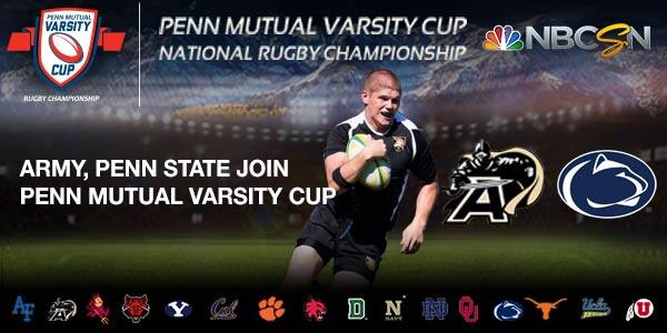 Varsity Cup (@varsity_cup) on Twitter photo New teams <a href="/westpointrugby/">West Point Rugby</a> & @PennStateRugby commit to join the 2016 <a href="/pennmutual/">Penn Mutual</a> #varsitycup bit.ly/1jQJAYJ New teams <a href="/westpointrugby/">West Point Rugby</a> & @PennStateRugby commit to join the 2016 <a href="/pennmutual/">Penn Mutual</a> #varsitycup bit.ly/1jQJAYJ