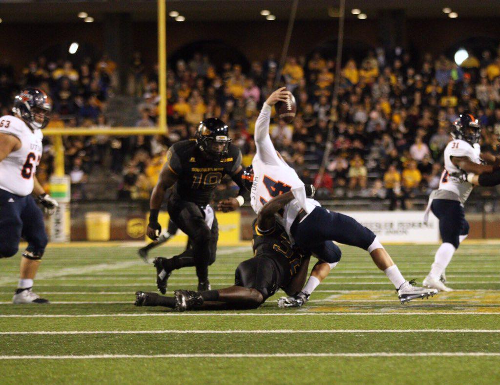 SouthernMissPix's tweet photo. Great Win for Homecoming at #TheRock on Saturday! #SMTTT https://t.co/eLF9a64brw