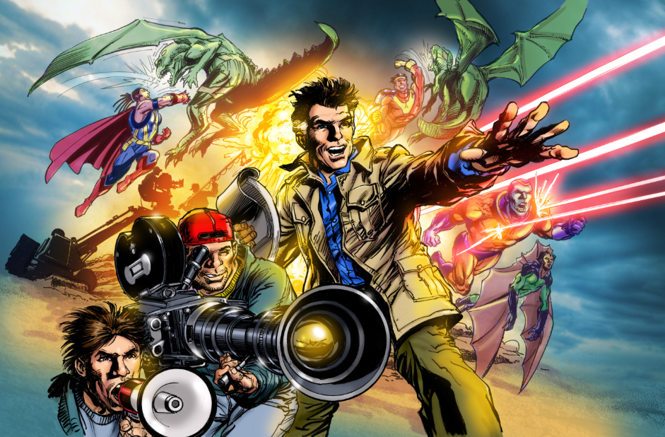 principal's tweet photo. .@DCComics artist Neal Adams illustrated what he wants to do in retirement–direct a SciFi movie! #SeeYourRetirement https://t.co/BAqlobORNK