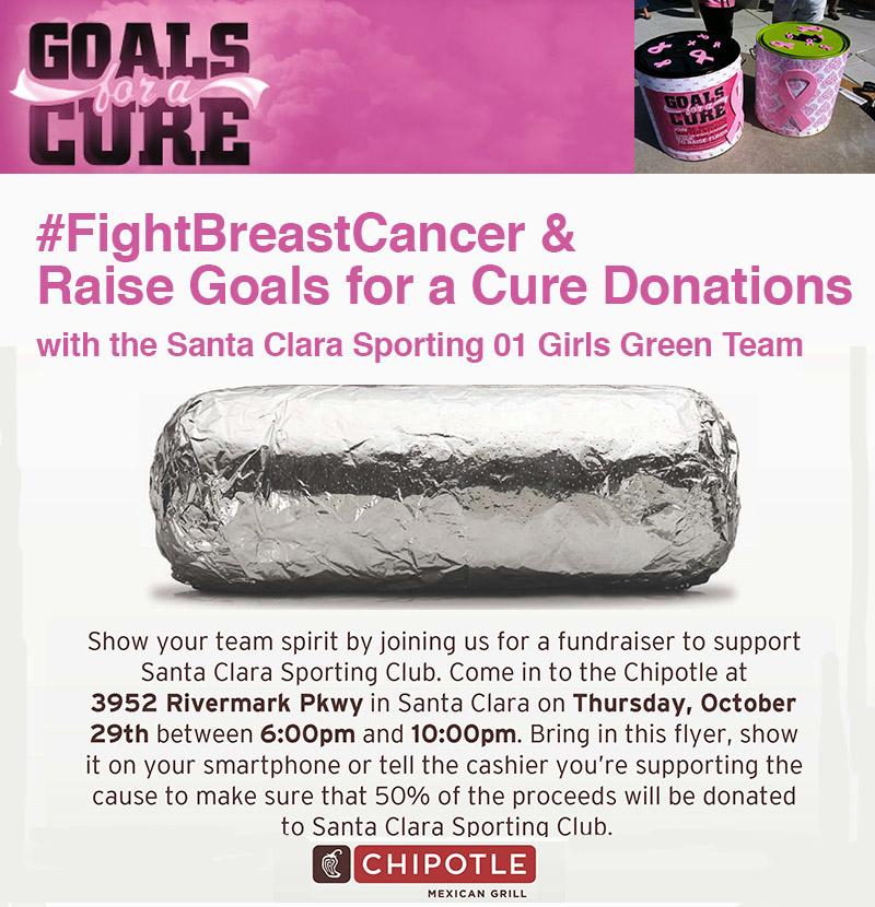 tweetscsc's tweet photo. Join the Sporting 01G Green Team on Oct 29th @ChipotleTweets to #FightBreastCancer and support our #GoalsForACure https://t.co/GZeEMxddAK
