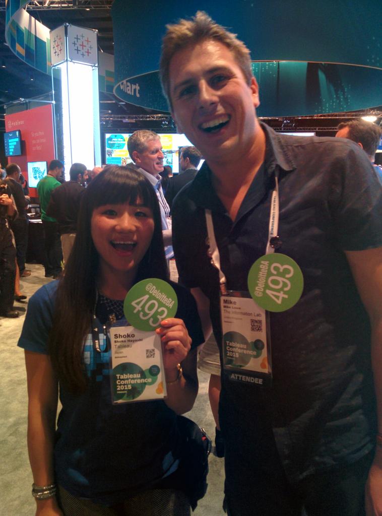 Loving #data15 @DeloitteBA #sweepstakes