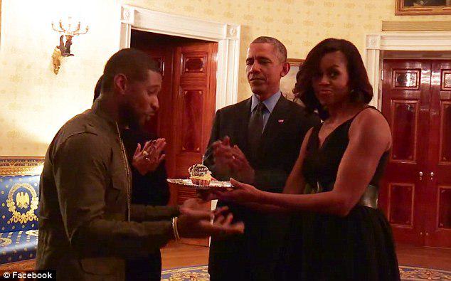 Obamas Sing Happy Birthday To Usher At White House [VIDEO]  