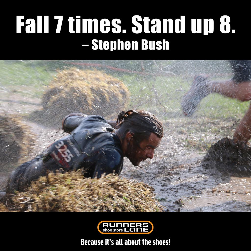 ftmina's tweet photo. Fall 7 times. Stand up 8. #stephenbush #RunnersLane https://t.co/5HSgY2hzw2