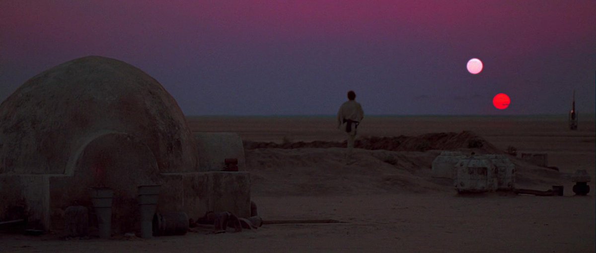 OnePerfectShot's tweet image. STAR WARS: EPISODE IV – A NEW HOPE (1977) DoP: Gilbert Taylor | Dir: George Lucas goo.gl/hsQ4lz