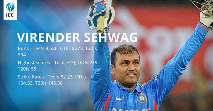 The most entertainment cricketer in the world ..Happy birthday Virender Sehwag 
