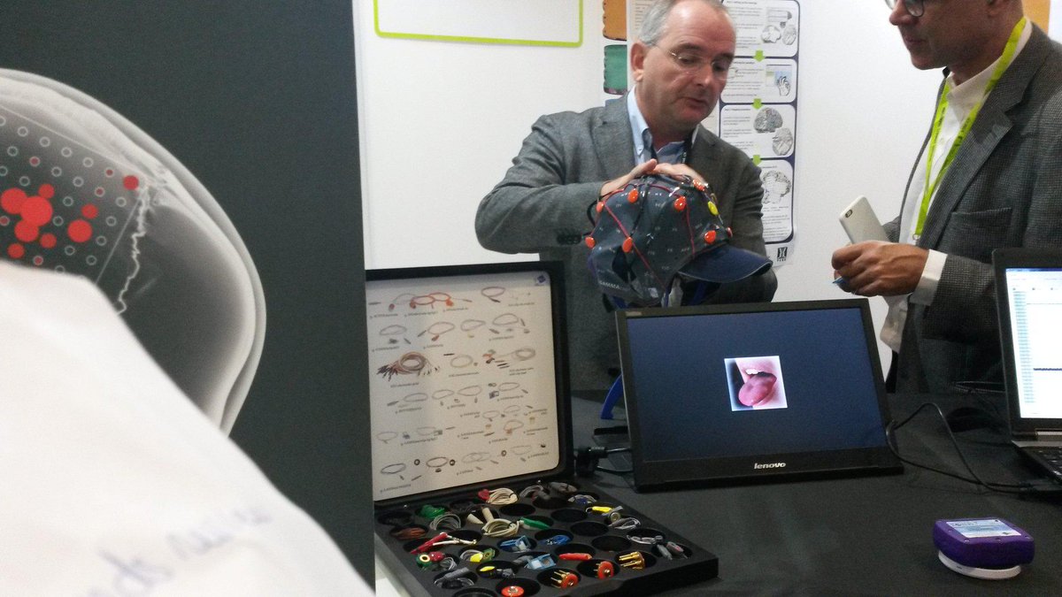 Visit g.Tec at #ICT2015 booth C14 for more about #brain stimulation #avatar  embodiement #tech <a href="/VEREProject/">Mel Slater</a> #FET_eu