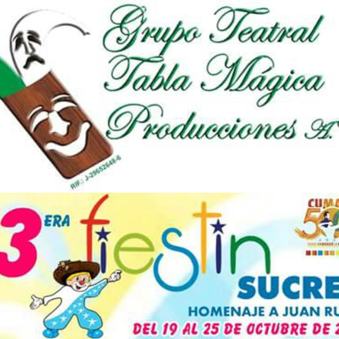 LuzVanCS's tweet photo. #Cumaná en #LaFiestadeTeatroInfantil #TablaMágicaProducciones dice presente con #ElGuardiándelTesoro https://t.co/68AdSwqTWY