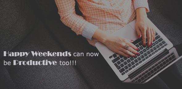 Make your weekend fun-filled yet #productive with our helpful suggestions - bit.ly/1KlpQSB