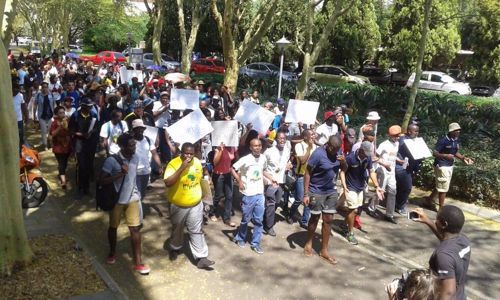 30/09/15 this was only the beginning, the battle is not yet won #NoToNewFeeStructure #TuksFeesMustFall