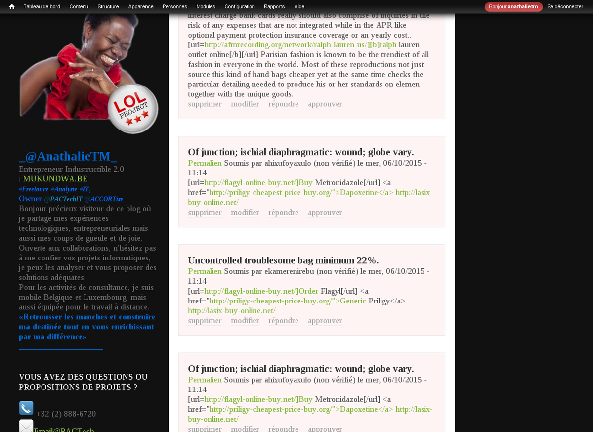 Protégez vos formulaires, commentaires site ou blog des spams.
bit.ly/1hPaI93
#Drupal #WordPress
#TechNews