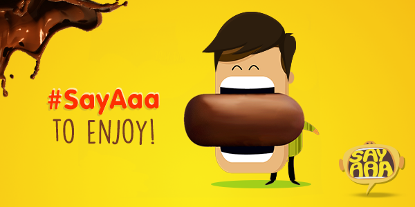 There's a new way to enjoy the Cadbury Choclairs Gold - #SayAaa