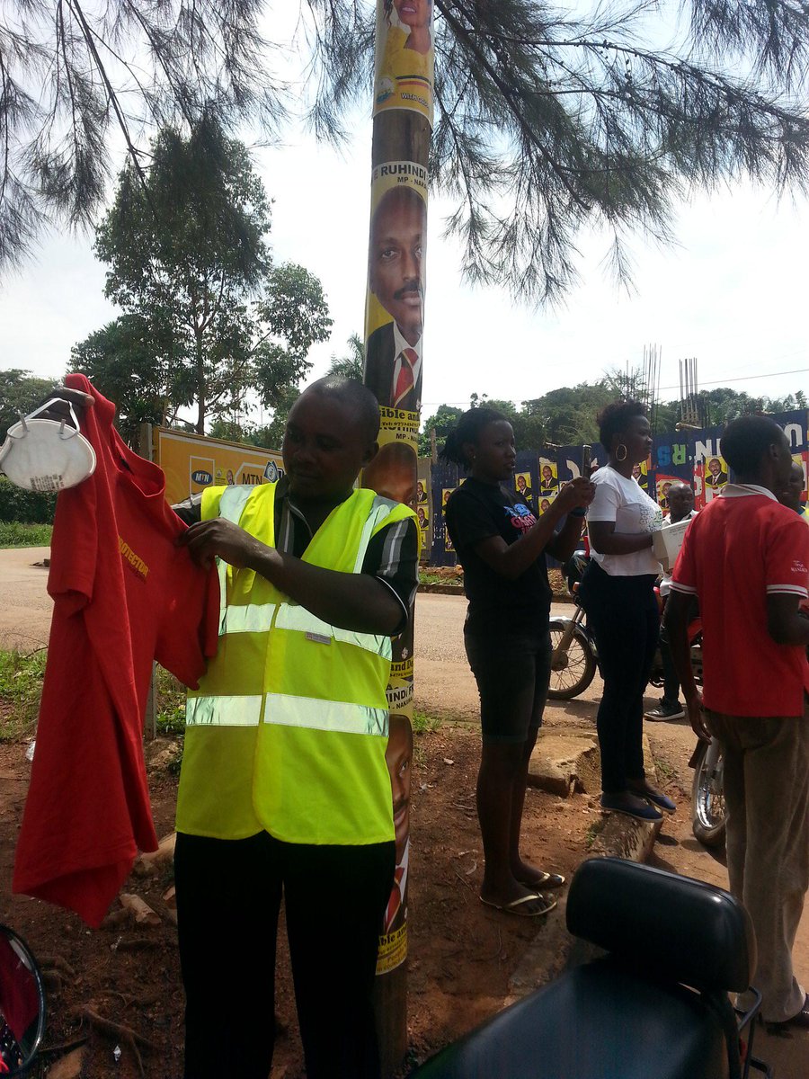 annytibs's tweet photo. Yes the Ferrari family from @Rct_Bugolobi did it. Mini project #protectionatworkplace am a proud president. We rock. https://t.co/isoZ4b2zsQ