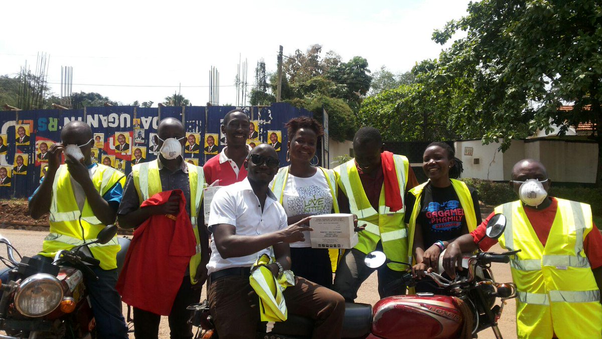 annytibs's tweet photo. Yes the Ferrari family from @Rct_Bugolobi did it. Mini project #protectionatworkplace am a proud president. We rock. https://t.co/isoZ4b2zsQ