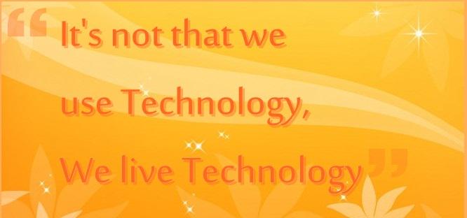 nehasinghdl's tweet image. it&apos;s not that we use Technology, 
We live technology...goo.gl/tRwVC2
#isoftinctechnolgy