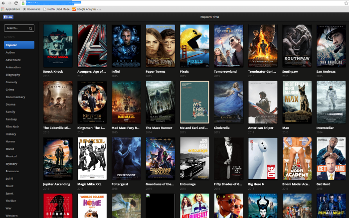 pressecitron's tweet photo. Les utilisateurs de Popcorn Time n’ont même plus besoin d’installer l’application > https://t.co/YwQQNOex5g https://t.co/vHL9gA4toX