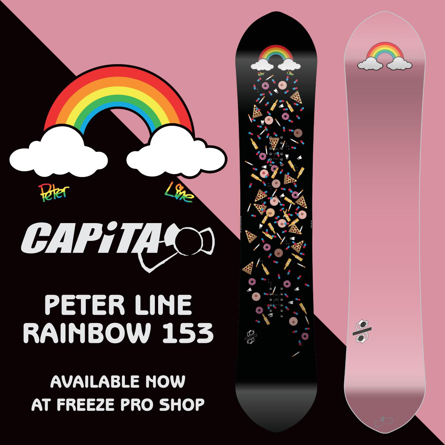CAPITA PETER LINE RAINBOW 153 希少品-