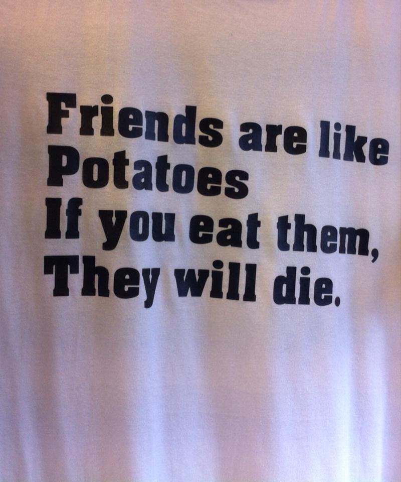 Boiled. #sixwordsorless 
 #TShirtTruths