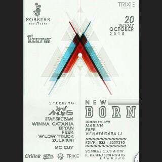 TOnight #STARSCREAM At Sobbers Club. 1st Anniversarry Bumblebee. For Booking Table please call 081931313434