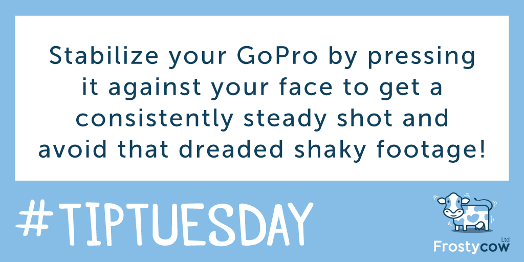 MegaMoneySaver_'s tweet image. Hold your GoPro against your face to get a nice steady shot #tiptuesday #GoPro #GoProTips