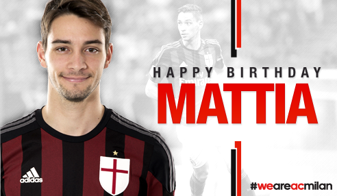 HAPPY BIRTHDAY MATTIA: Today is Mattia De Sciglio\s Birthday!  