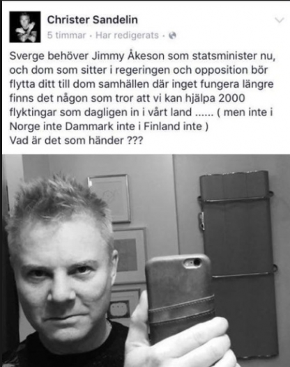 PiaIRosin's tweet photo. Bildad kille, den där Sandelin. Svenska är svårt, allt stavas inte som man uttalar det dialektalt. #Dammark https://t.co/Wchd3xxJWY