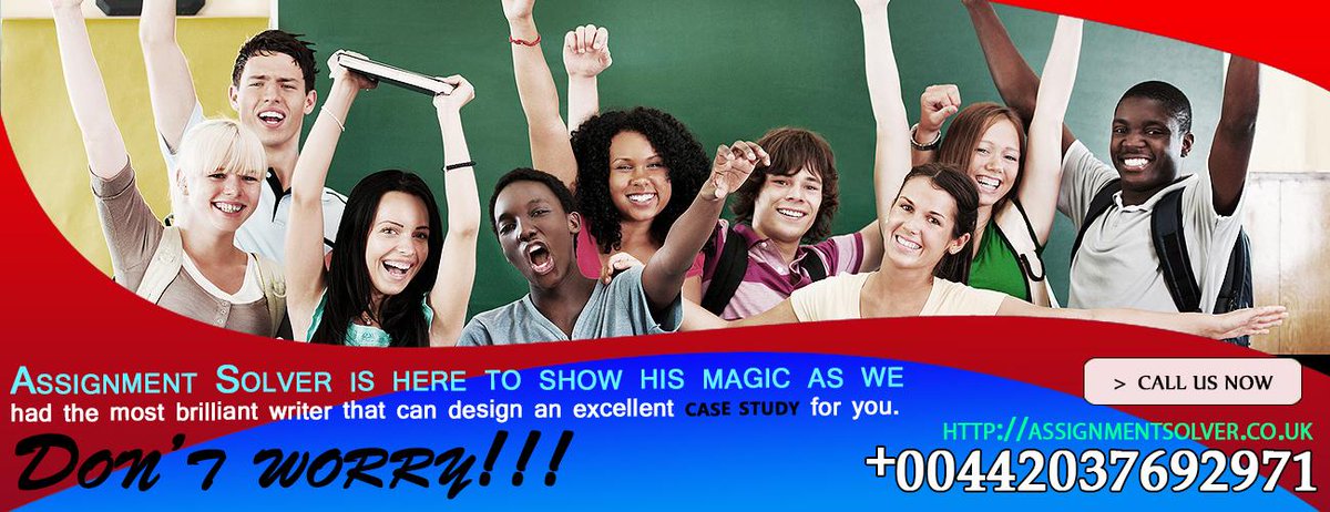 Assignment_Sol's tweet image. #Assignmentsolver Has The Expertise In The Field Of #CaseStudy #Writing.
assignmentsolver.co.uk/case-study/
