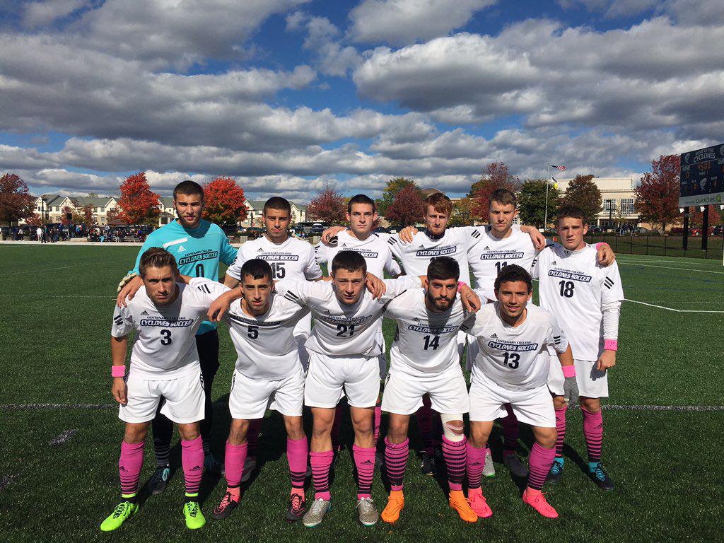 Come out and support your men's team today at 3pm out on Cyclone Field! Ready to take on the Keystone Giants.