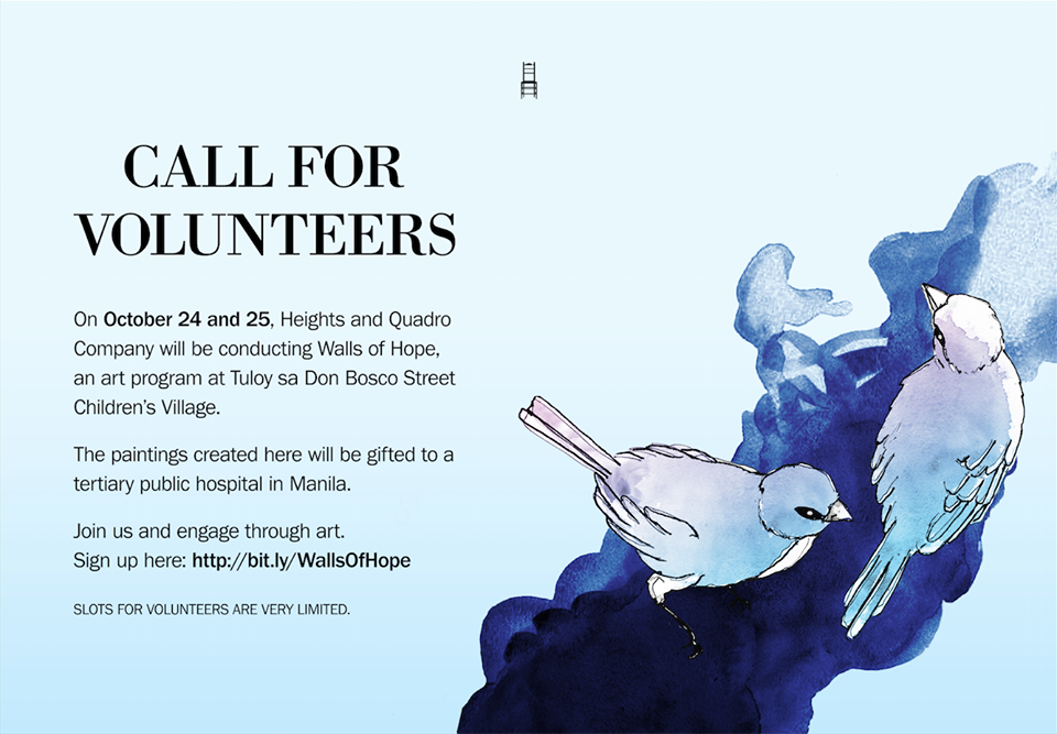 HEIGHTSAteneo's tweet photo. Today is the last day to sign-up for #WallsOfHope! Details and sign-ups here: https://t.co/J4YBgpivUT https://t.co/rUR0iry34t