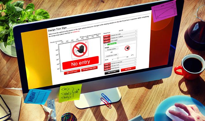 Need a sign for your business? Create your own Free design with us: screengrafix.com/products.html/… … #signage #sign #design