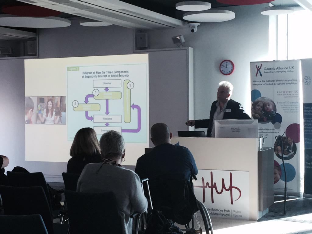 Great talk from our keynote speaker #ProfChrisOliver at todays rare disease patient network launch #geneticsyndromes