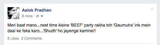 Aalok_Pradhan's tweet photo. #AdarshLiberals #BeefPolitics #InkAttacks #AttackSquadPolitics #SahityaAkademi #SahityaAcademyAward https://t.co/AgmjqiyG2p