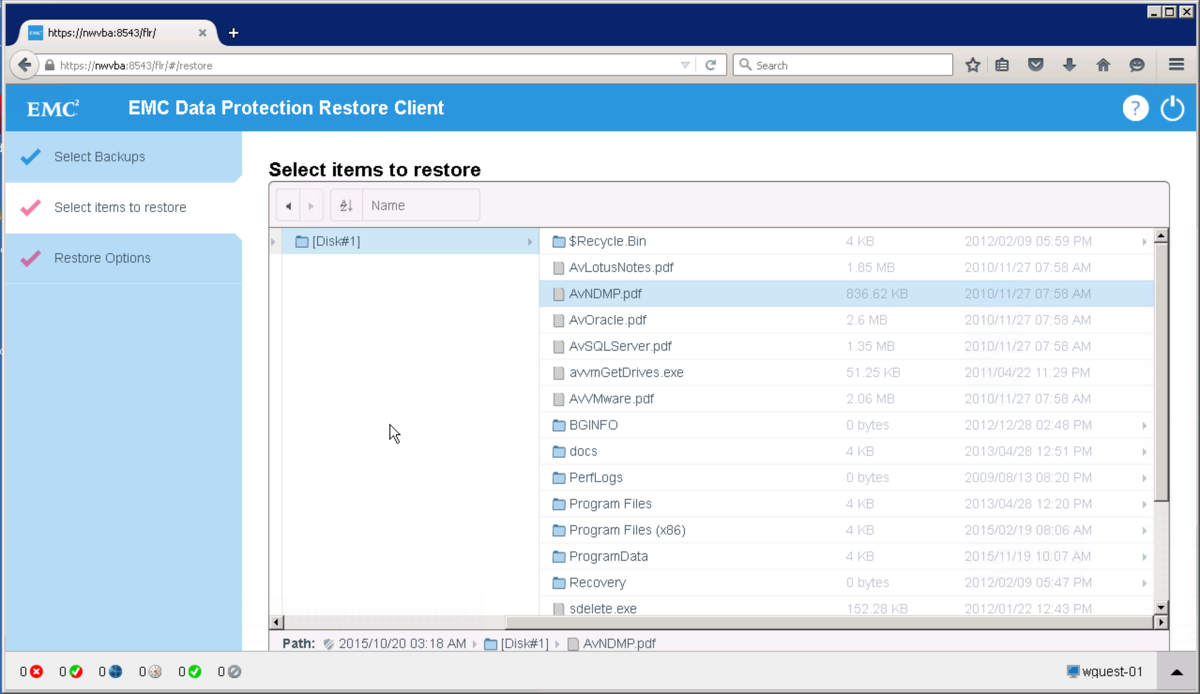 Luke1Gee's tweet photo. #EMC #NetWorker9 Good bye Flash! Hallo #html5 & intuitive #vmware & #HyperV #SingleFileRecovery #FLR
@EMCProtectData https://t.co/eSIC4Jkyf6
