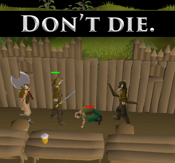 OldSchoolRS's tweet image. #DeadmanMode tip number 2:

Don't die.

Dying is bad.

#9DaysToGo