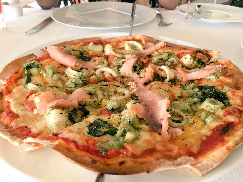 Name the ingredients in the pizza time :) happy #InternationalChefsDay @FoodBloggerAI <a href="/PuneFoodiez/">Pune Foodiez</a>