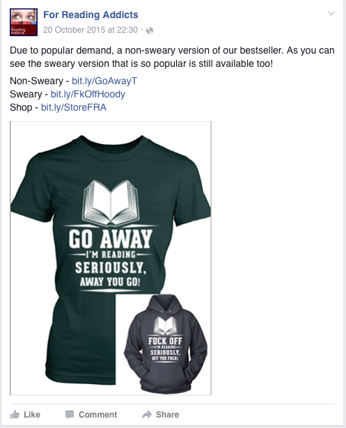 Reading_Addicts's tweet image. Non-Sweary version added by popular demand.#FuckOffImReading - bit.ly/StoreFRA