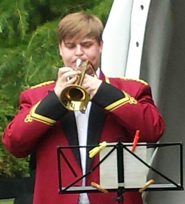 We also want to congratulate Solo Cornet, Nathan Thompson on winning "Best Instrumentalist" at the NIBA Championship