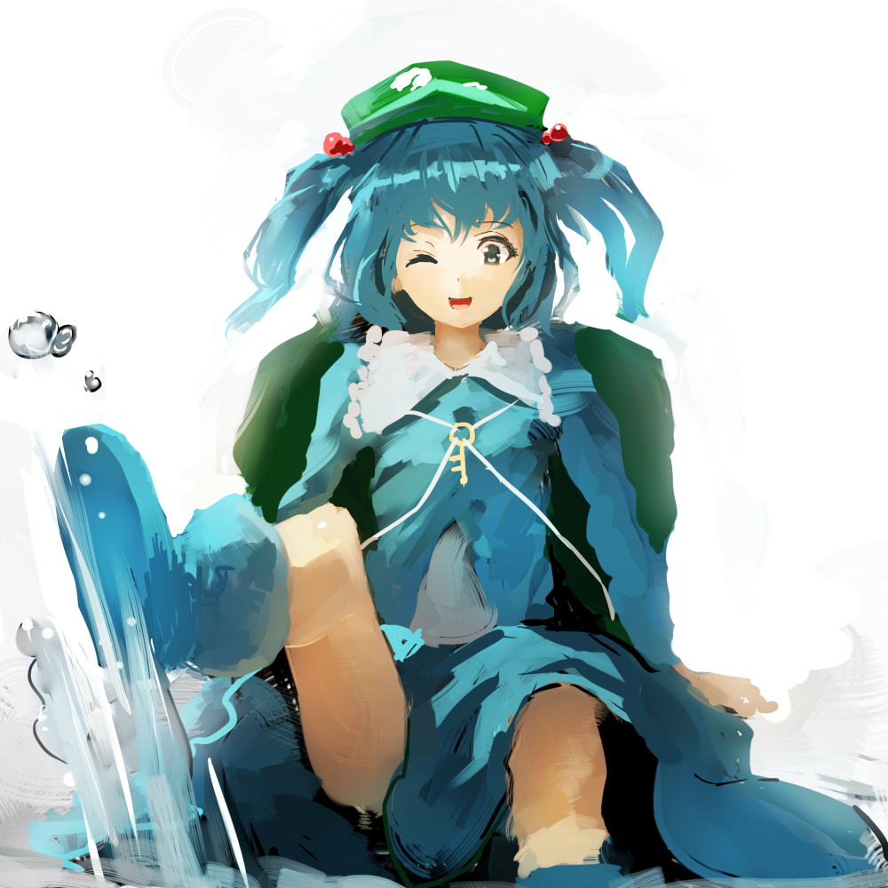 にとり
#深夜の真剣お絵描き60分一本勝負※東方版 