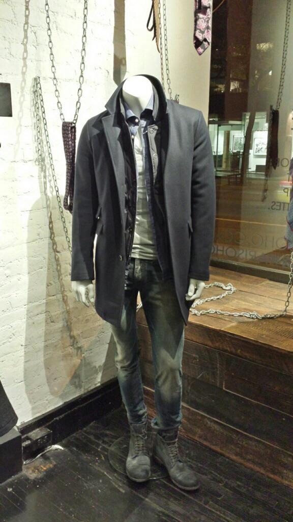 Cold weather layering .... Visit ARI in soho ...