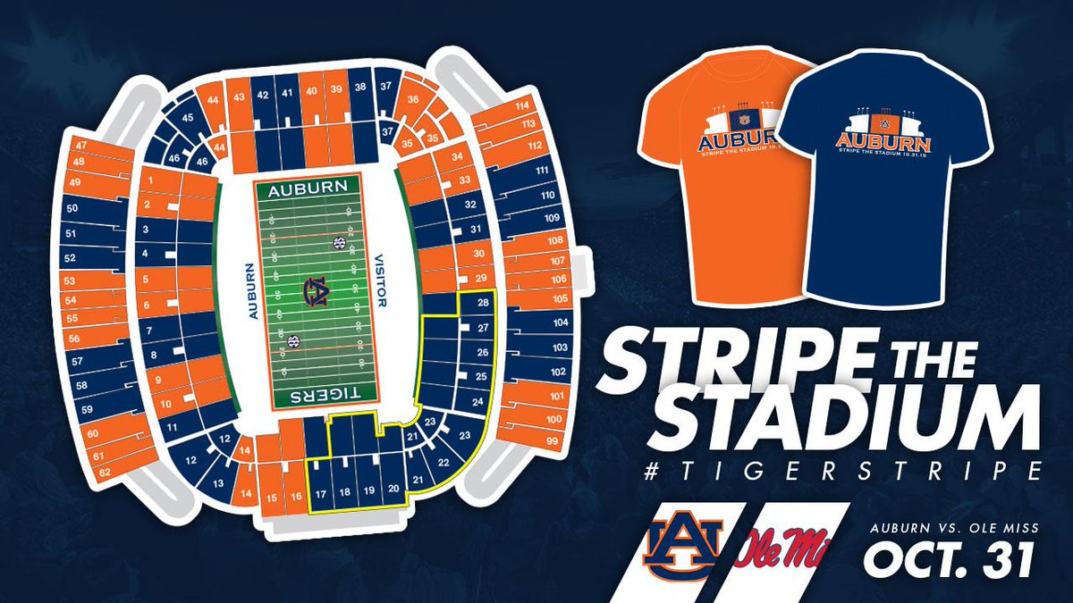 Where do you sit? Are you orange or blue? Find out at TigerStripeAU.com. #WarEagle #AllforAuburn