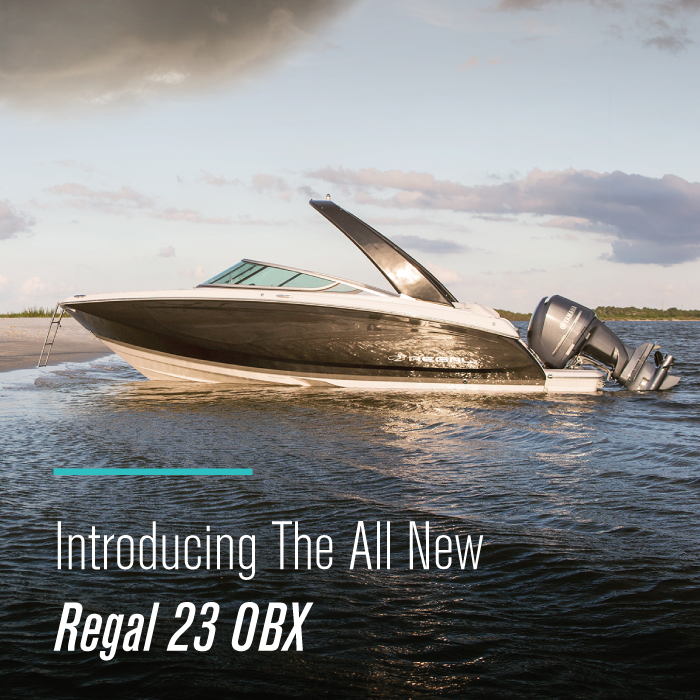 Introducing the first ever Regal outboard, the 23 OBX. 
#regalboats #qualityboats #goboating