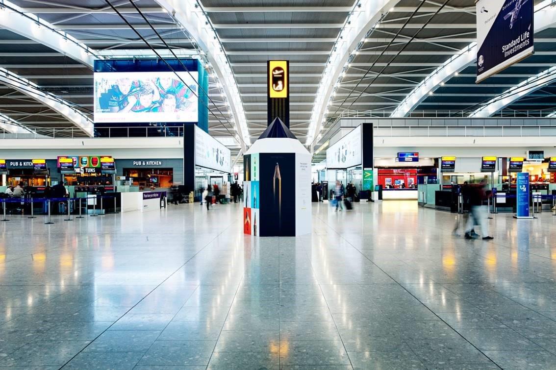 PAShopfitting's tweet image. LHR T5 Exhibit @SecretPencils @ChildrenCrisis @PaulSmithDesign @HeathrowAirport @twinnsel