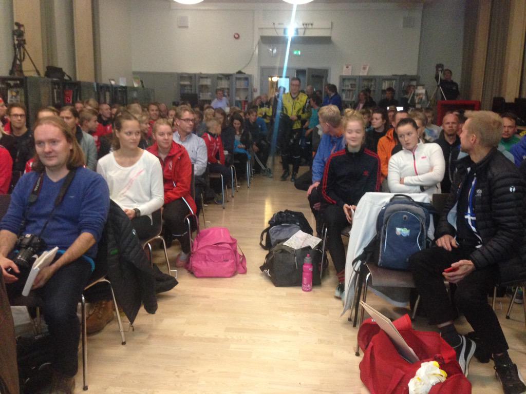 Tupa täynnä - eka tavoite saavutettu! Nyt kuunnellaan mikä @IdaBobach 'in ja Majan salaisuus on#vjnrcc #likamansessa